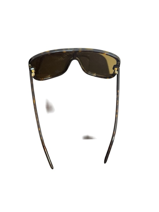 Bottega Veneta BV0167S Brown Tortoise S Unisex Mask Sunglasses